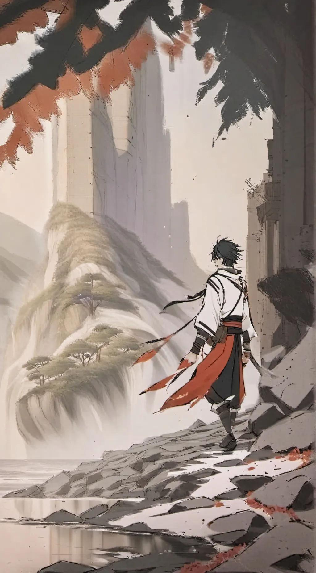 ai character: sanemi and giyu background