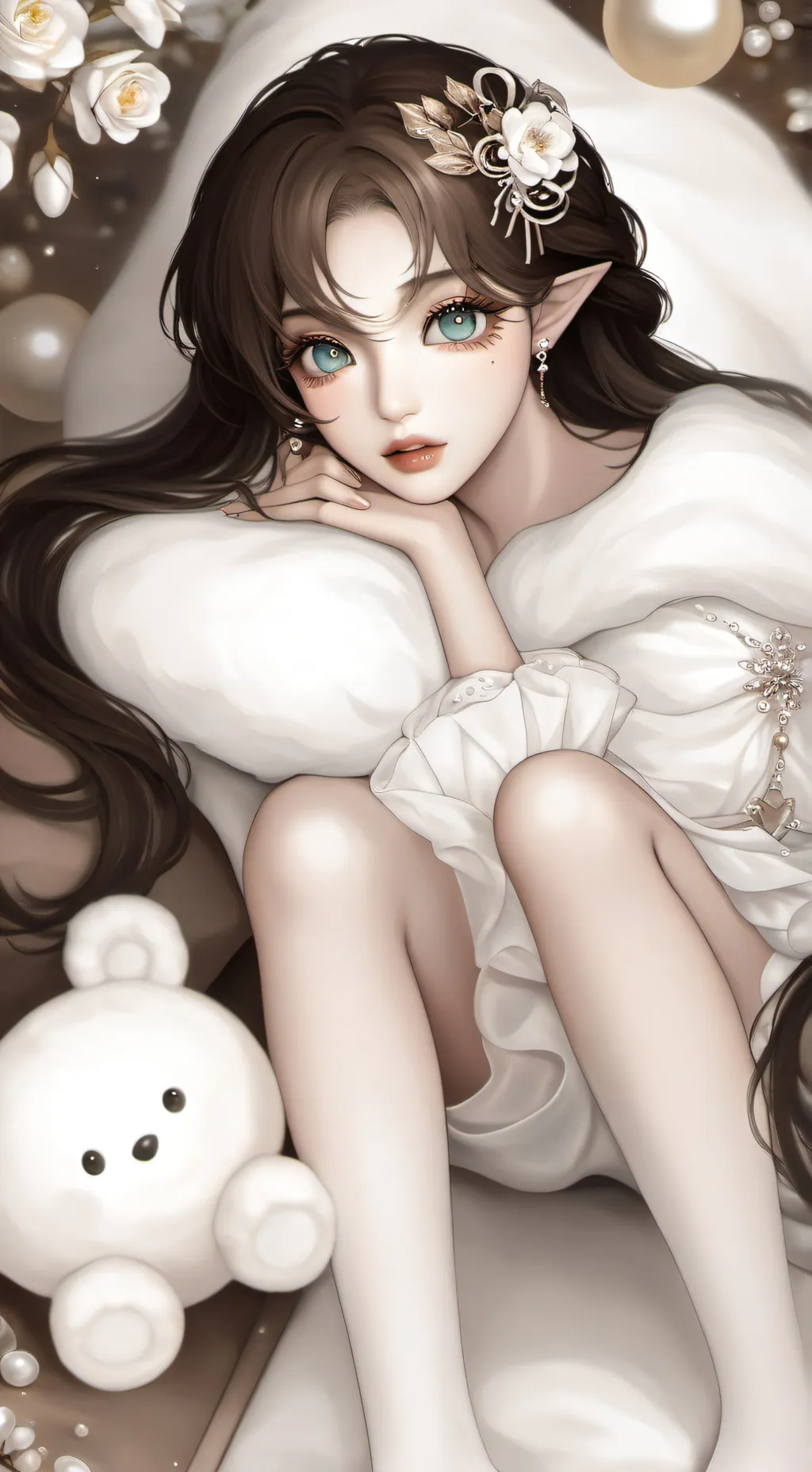 ai character: Lily background