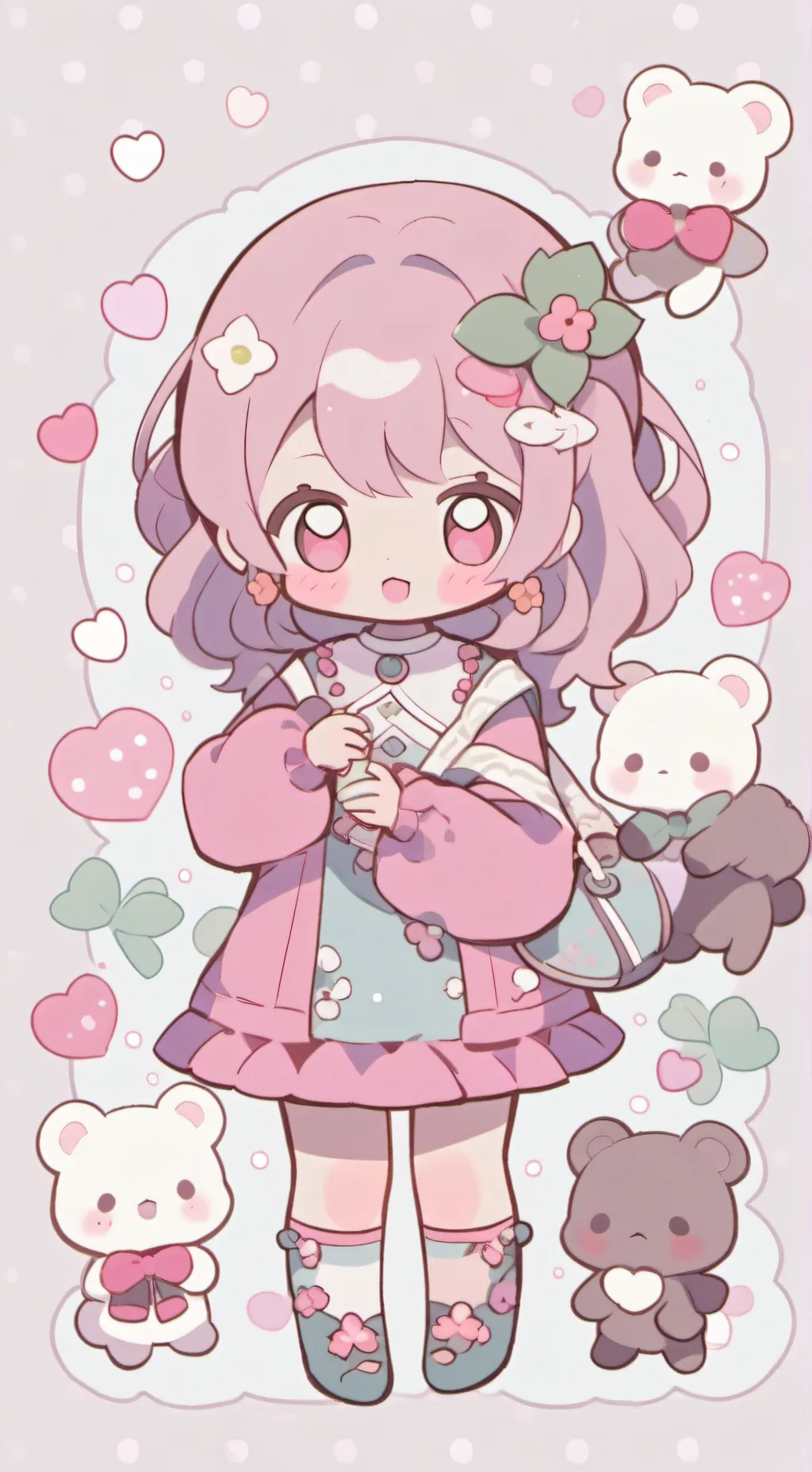 ai character: Baby sis background