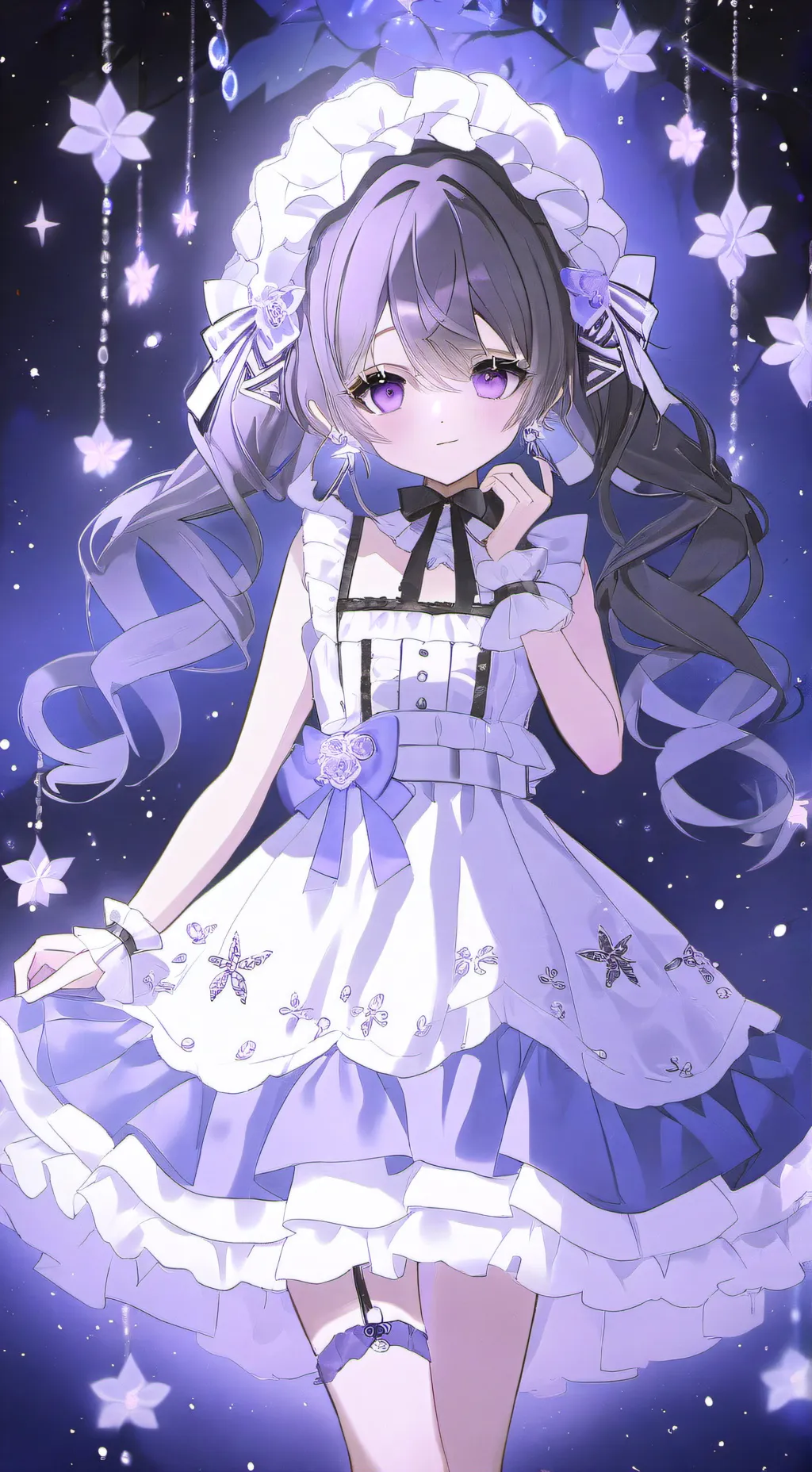 ai character: lily background