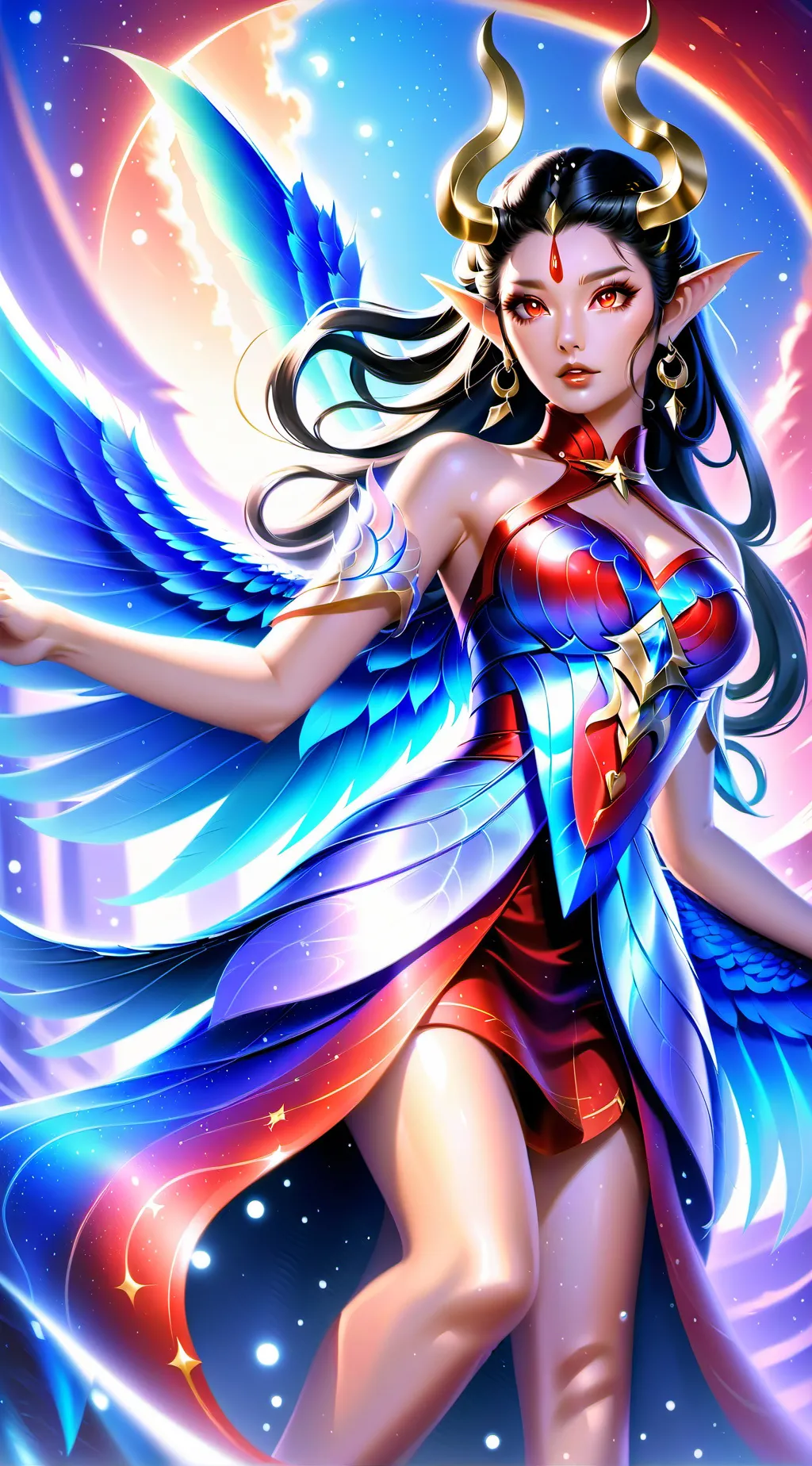 ai character: ~goddess~ background