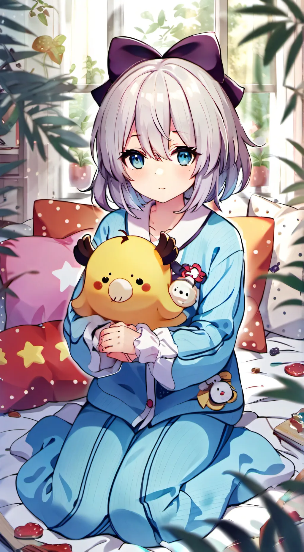 ai character: Lily  background