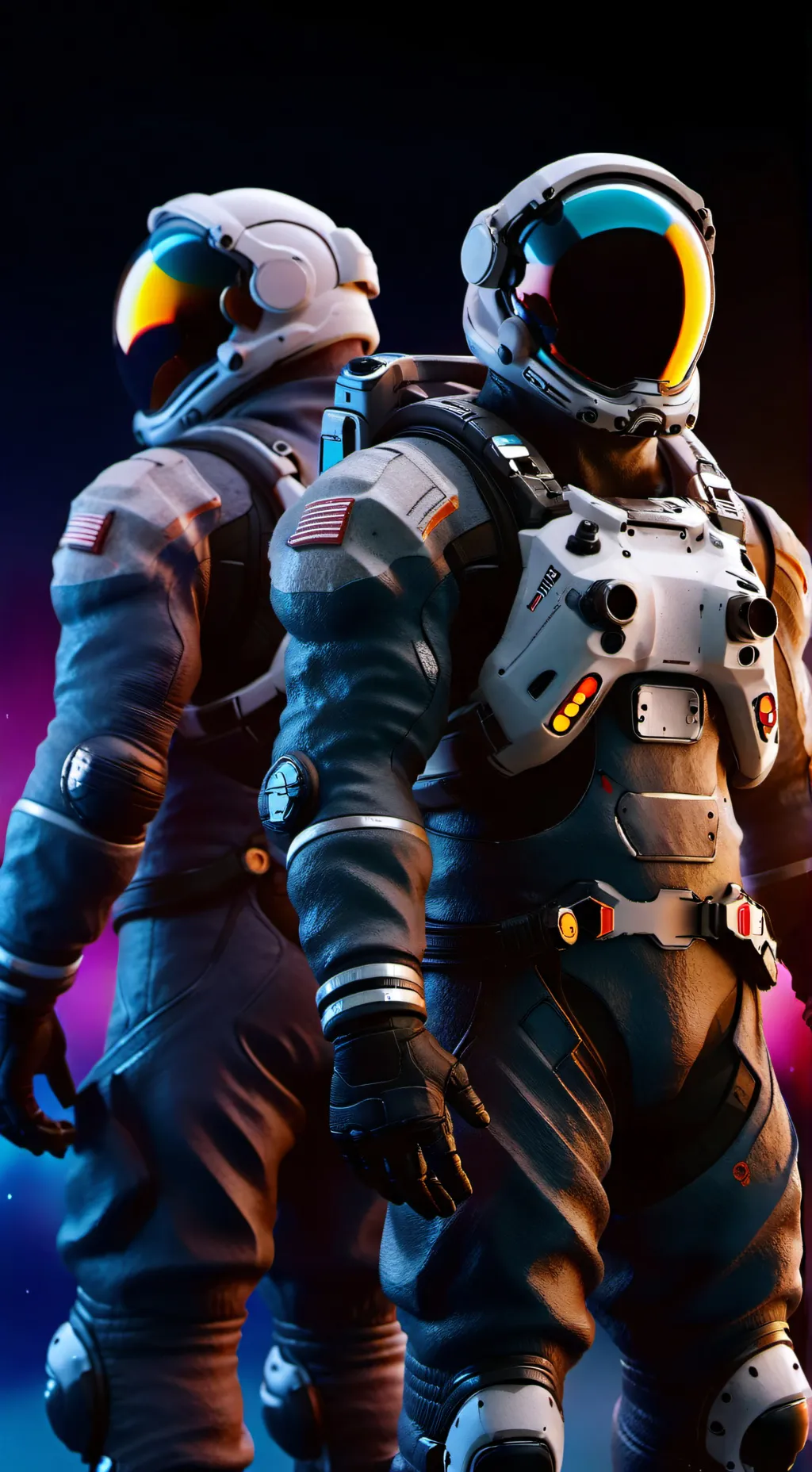 ai character: brown background