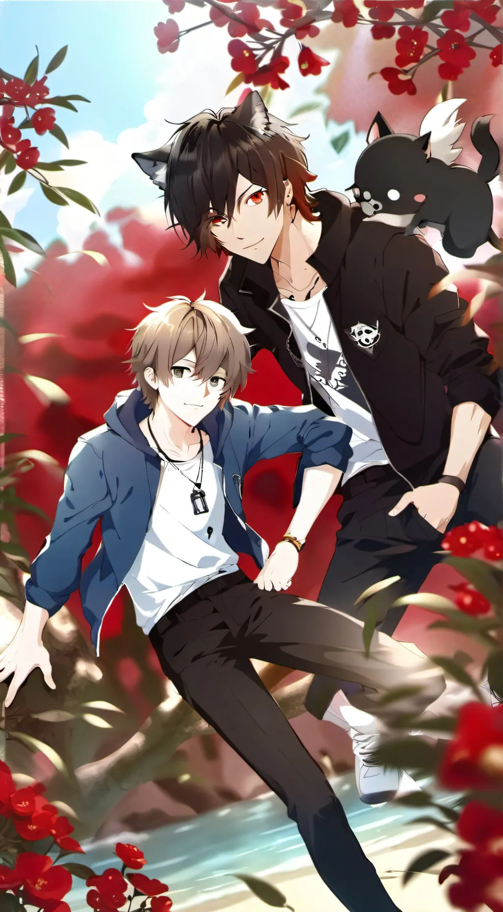 ai character: Dsmp last member  background