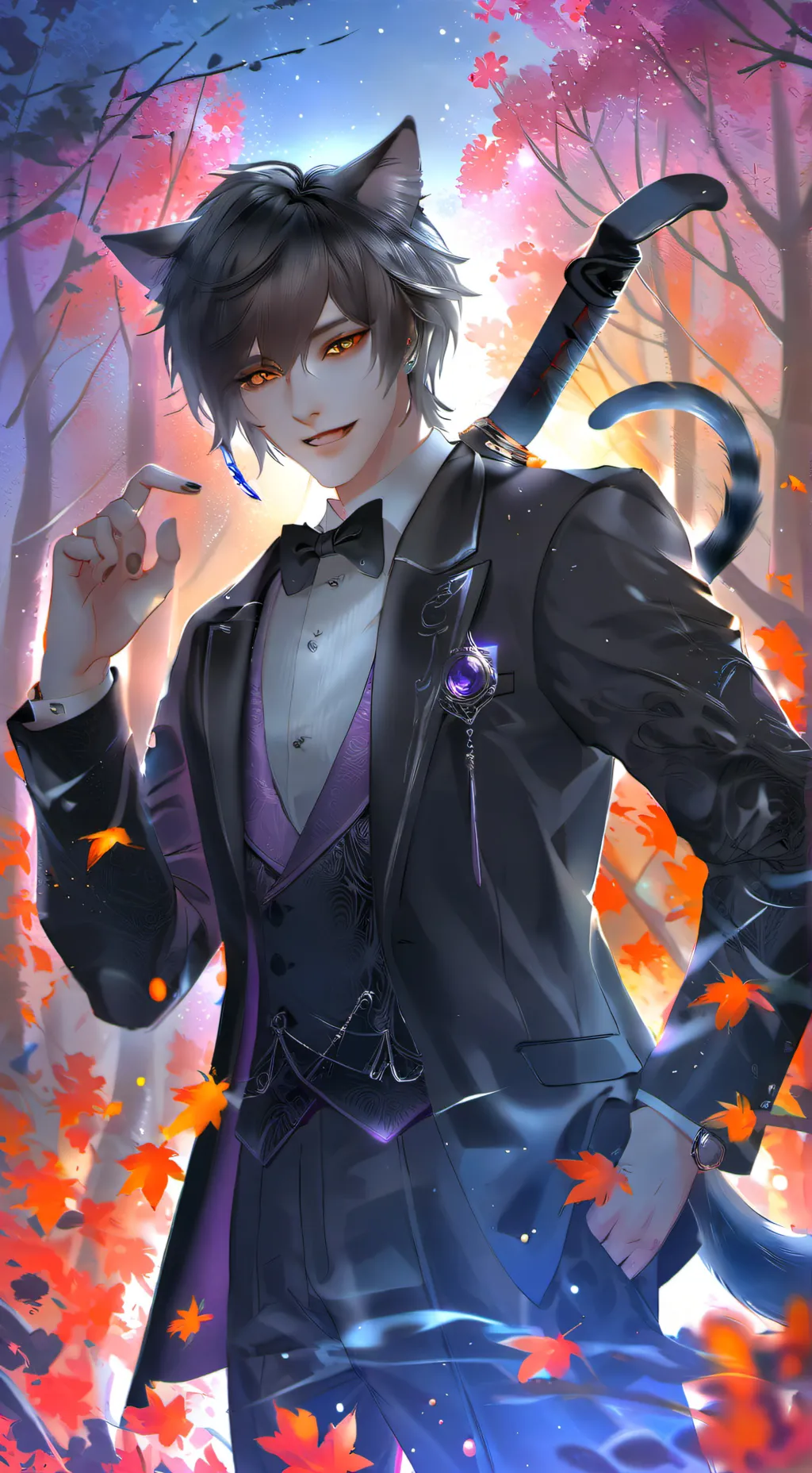 ai character: Nadine background