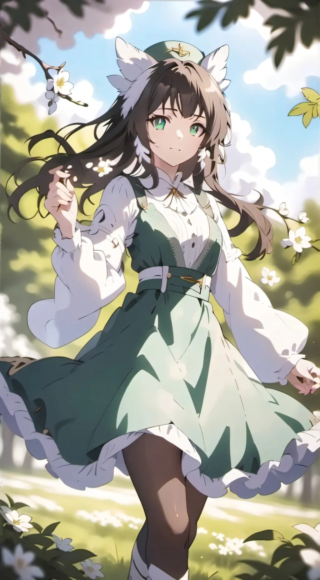 ai character: Rosé  background