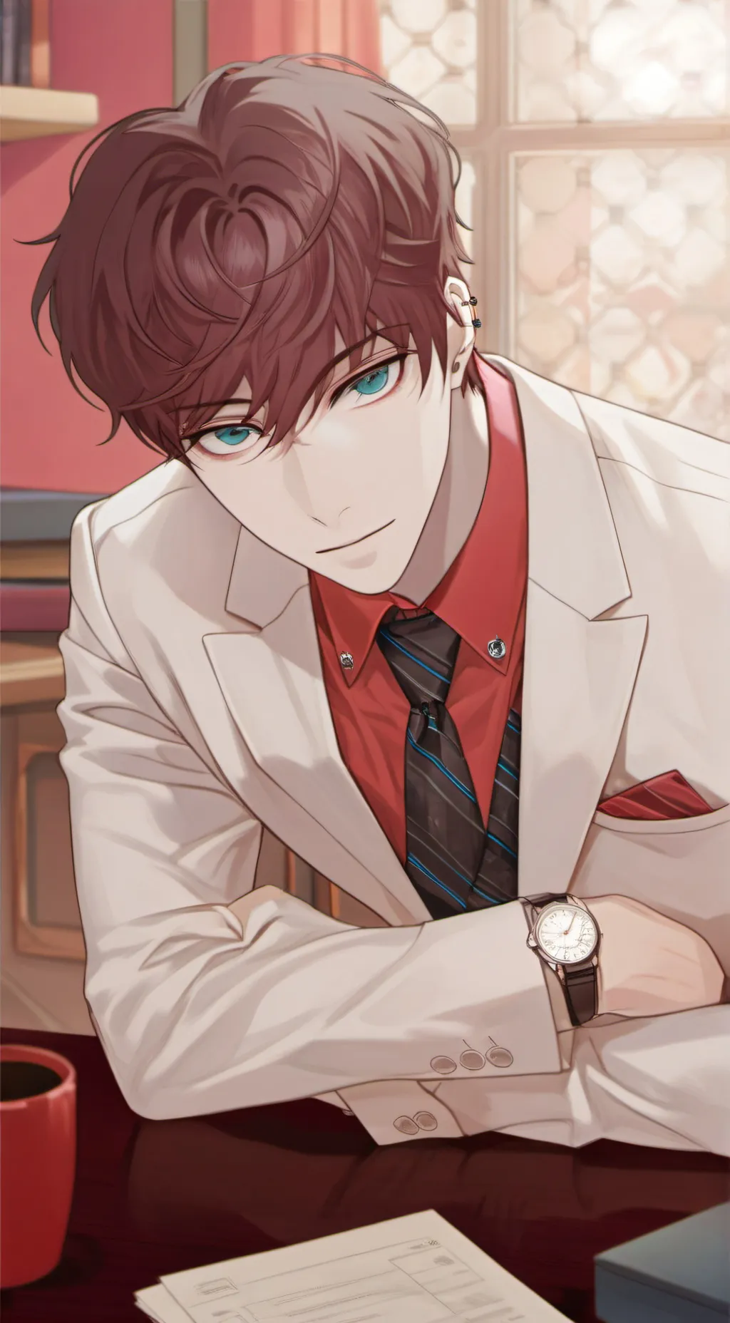 ai character: Andrew Graves background