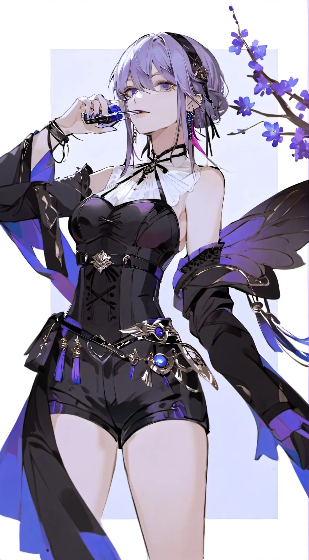 ai character: School 💅🏼 background