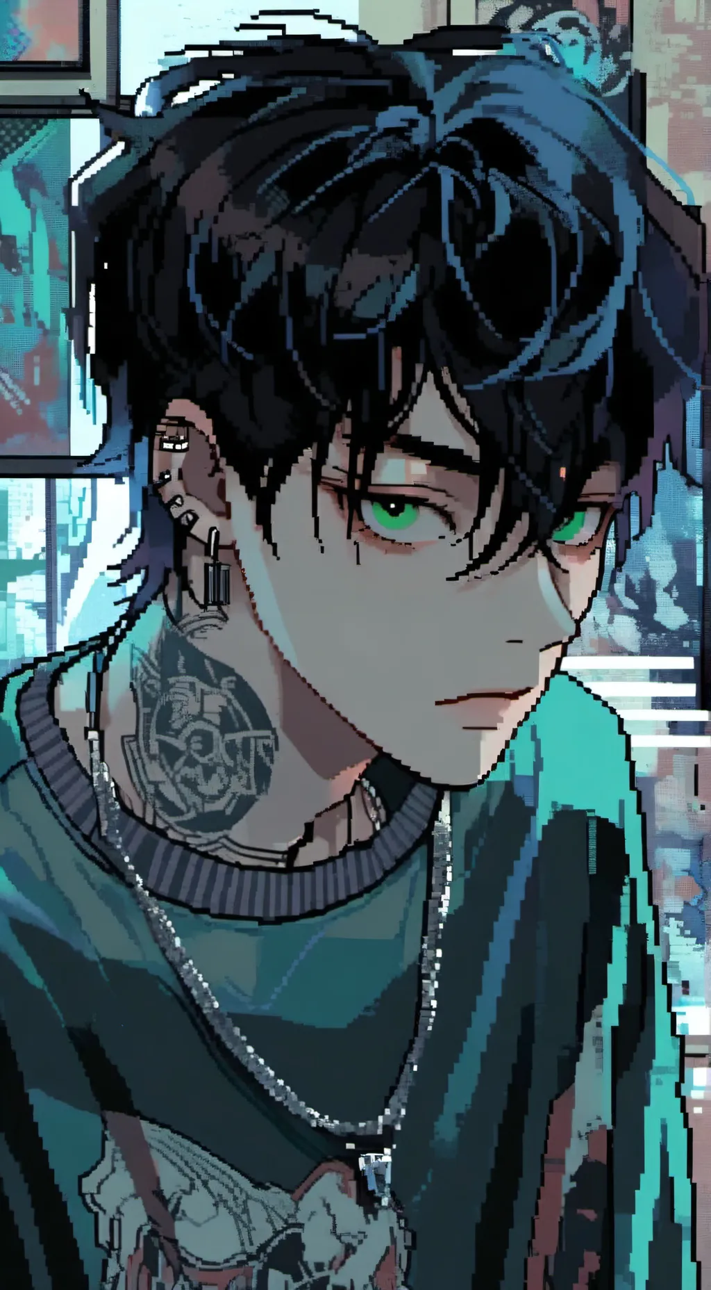 ai character: ~ • Gavin • ~ background