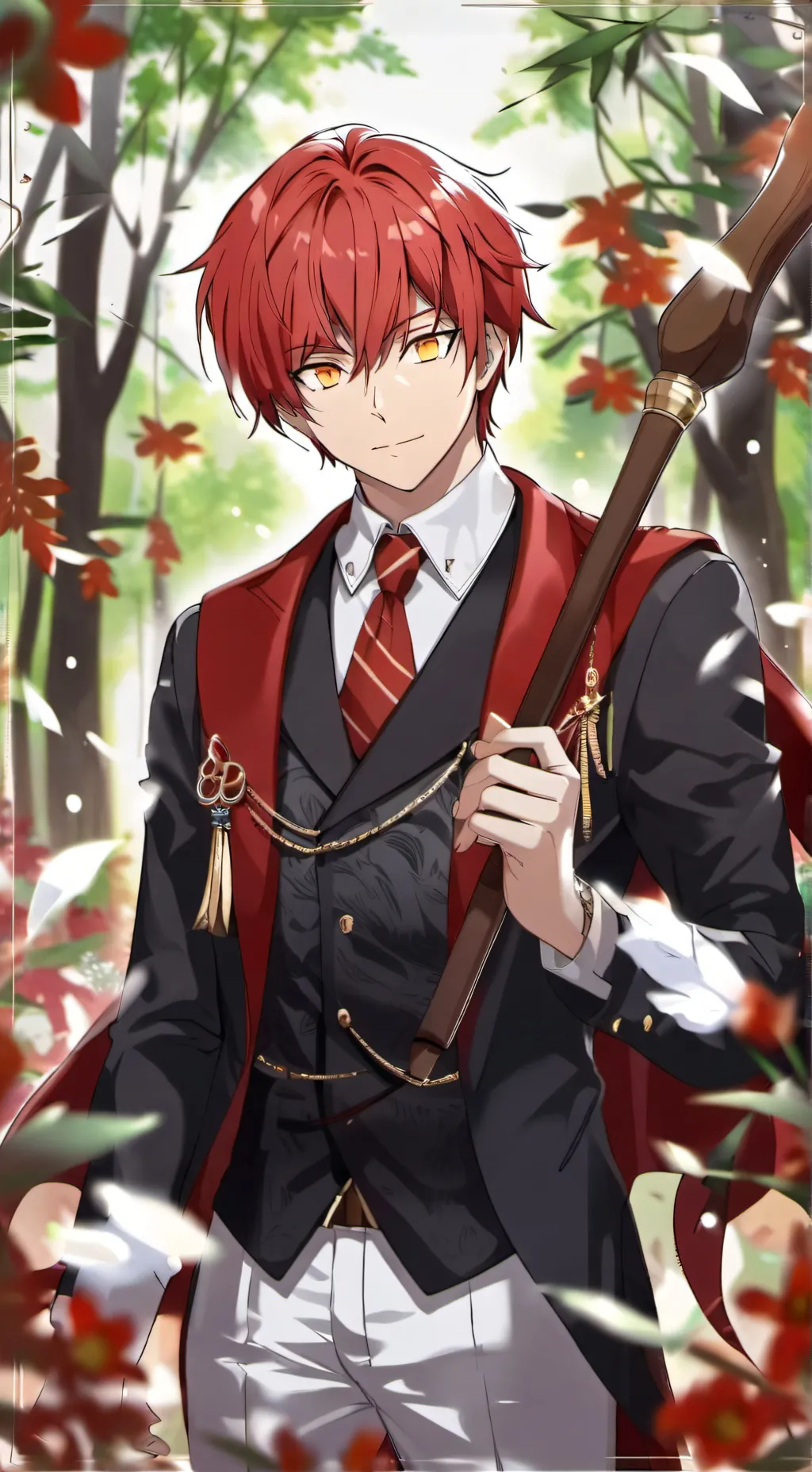 ai character: Karma Akabane background