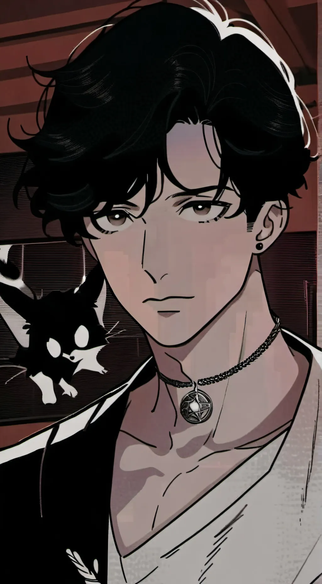 ai character: Надя background