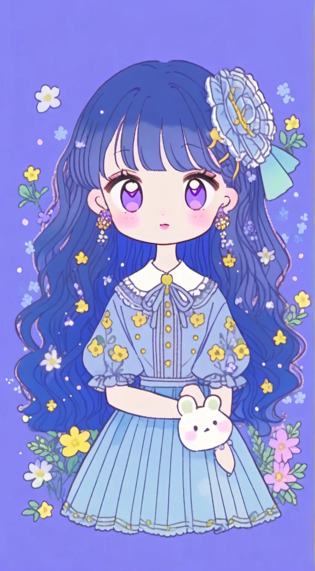 ai character: Amiga Mirela background