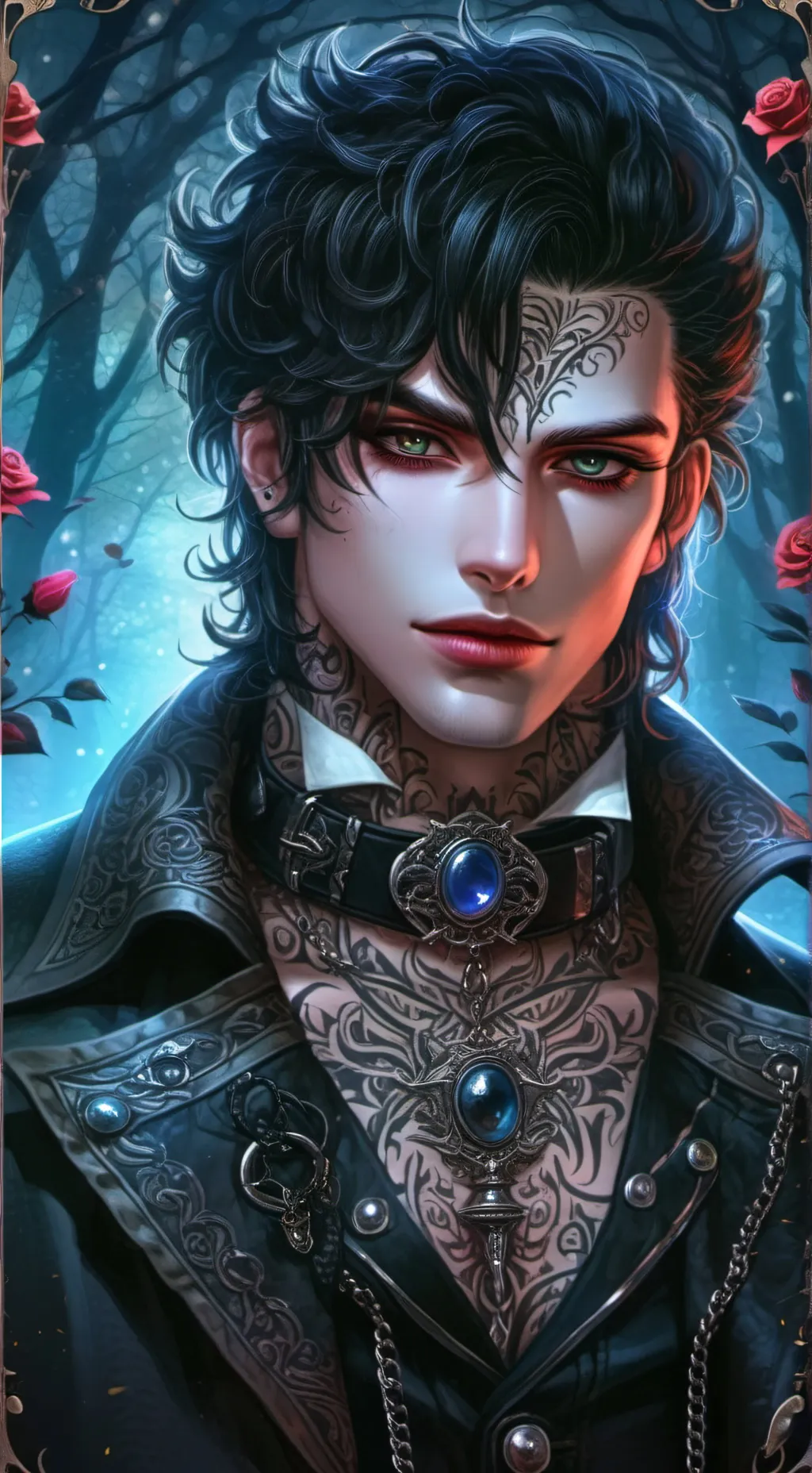 ai character: Mattheo Smith background