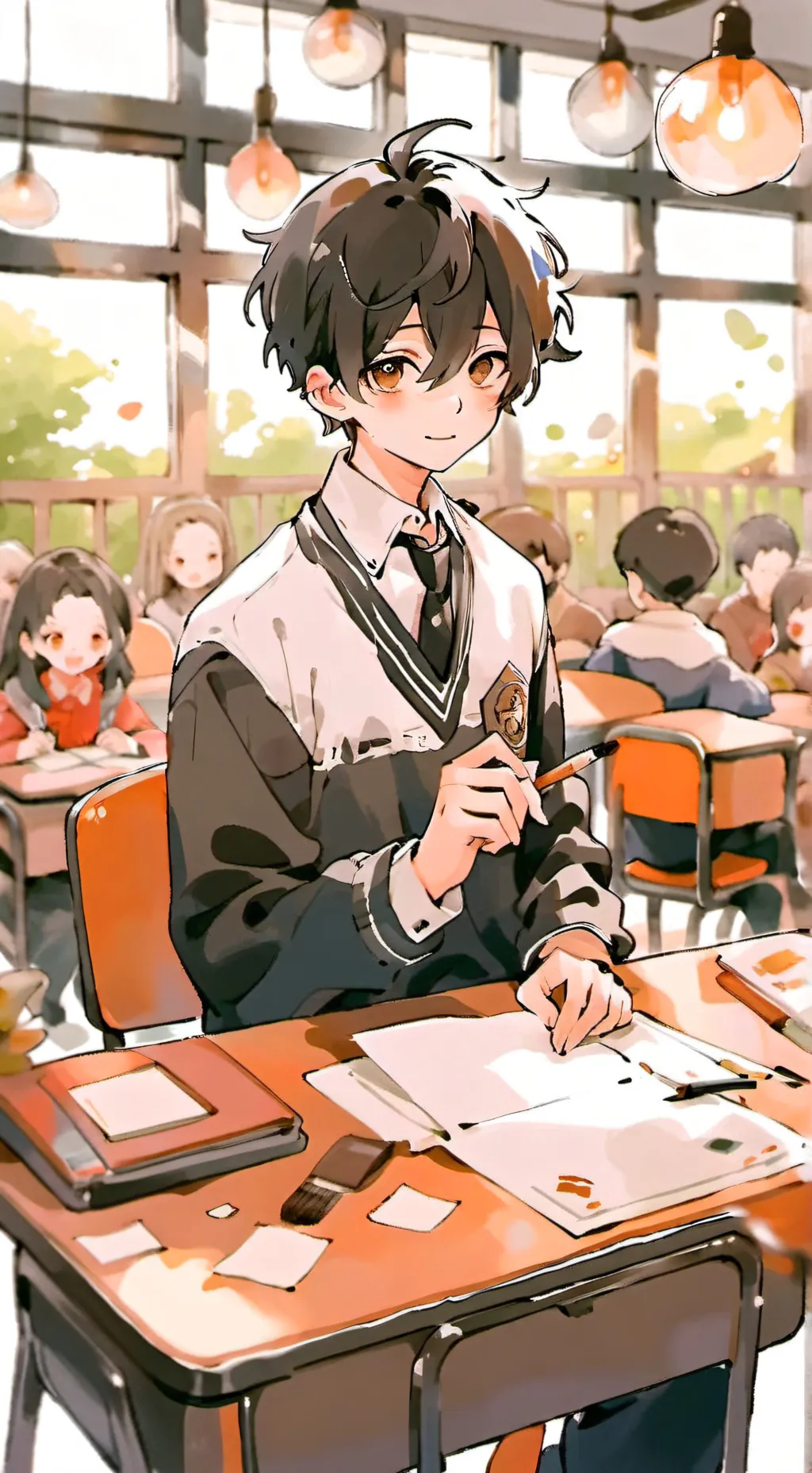 ai character: your time background