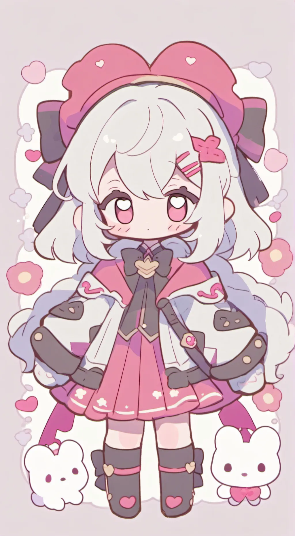 ai character: Amélie  background