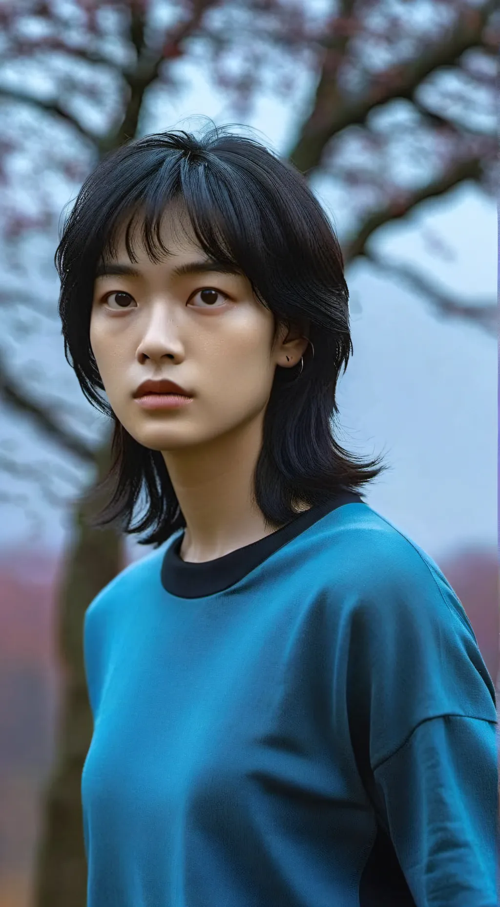 ai character: Sae-byeok  background