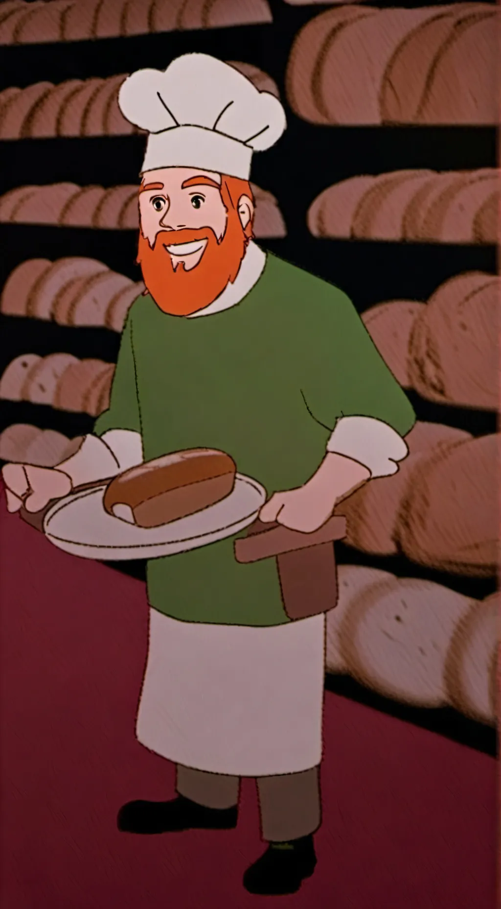 ai character: BeautyandtheBeast background