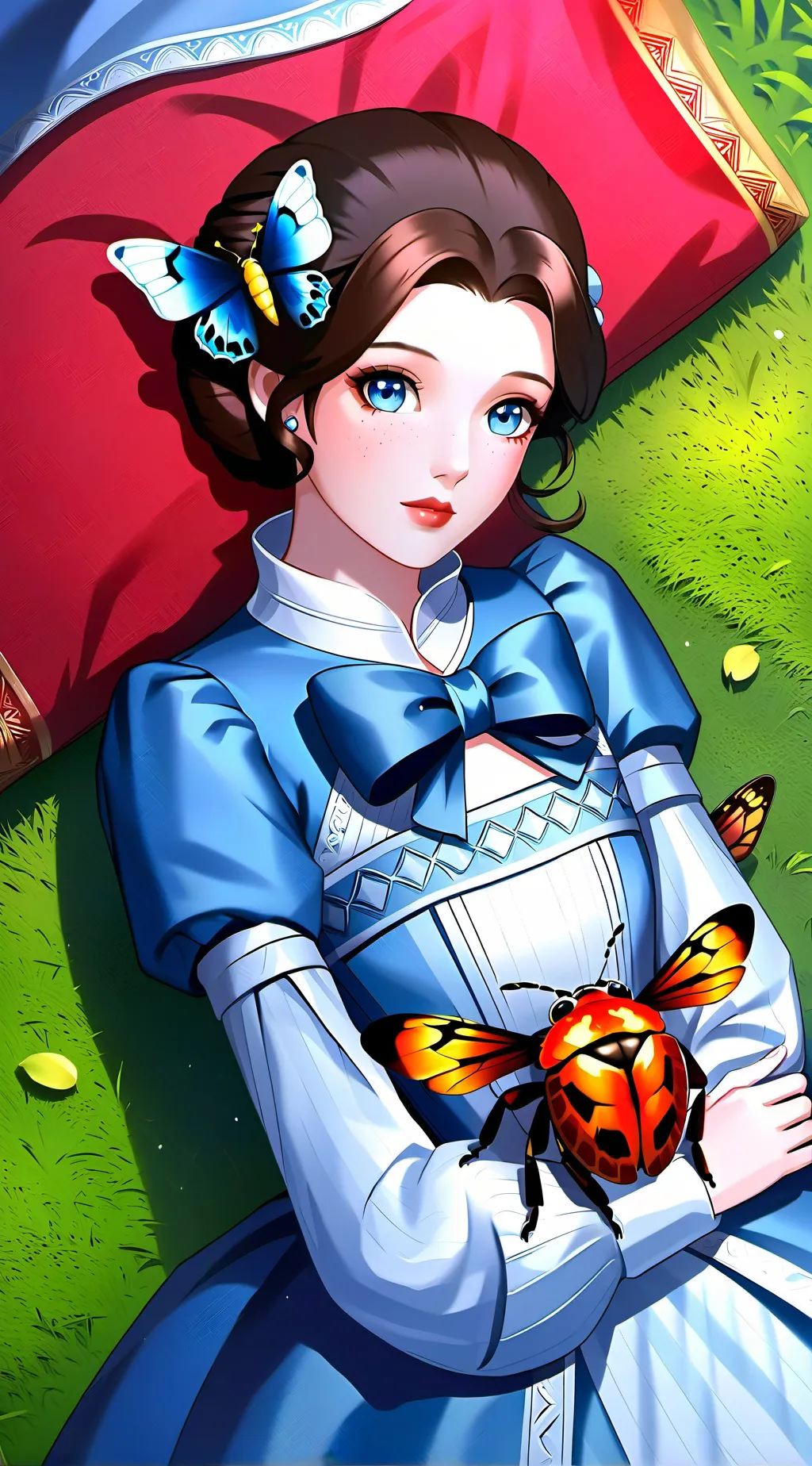 ai character: princess Emma  background