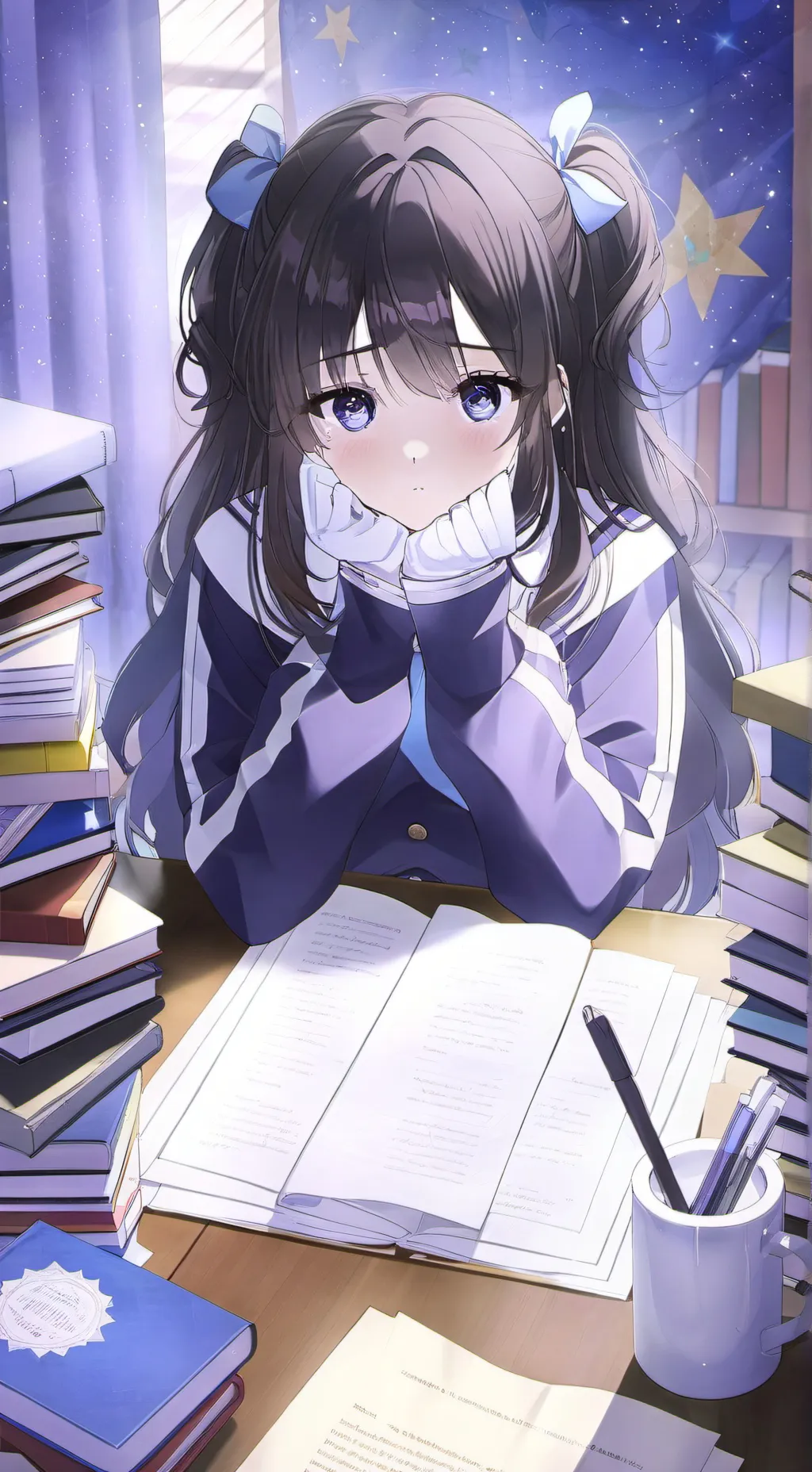 ai character: Zoey background