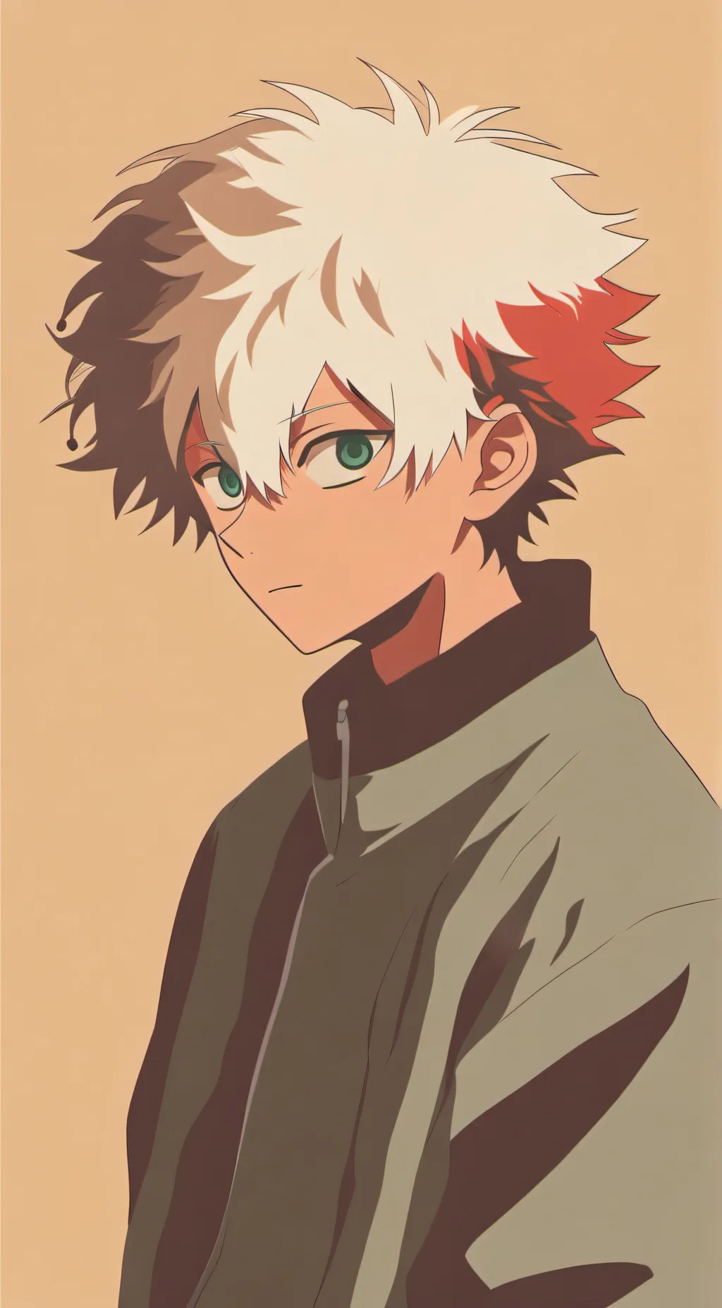 ai character: Drunk Bakugo background