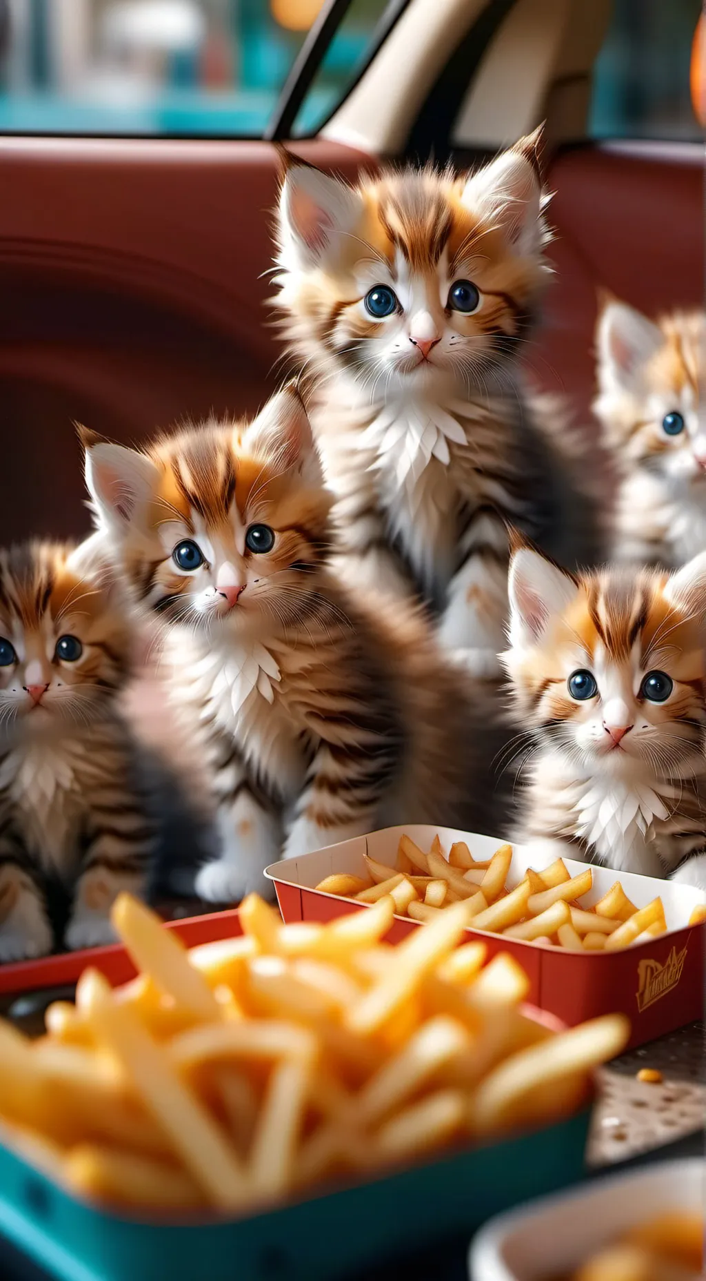 ai character: annoying kittens background