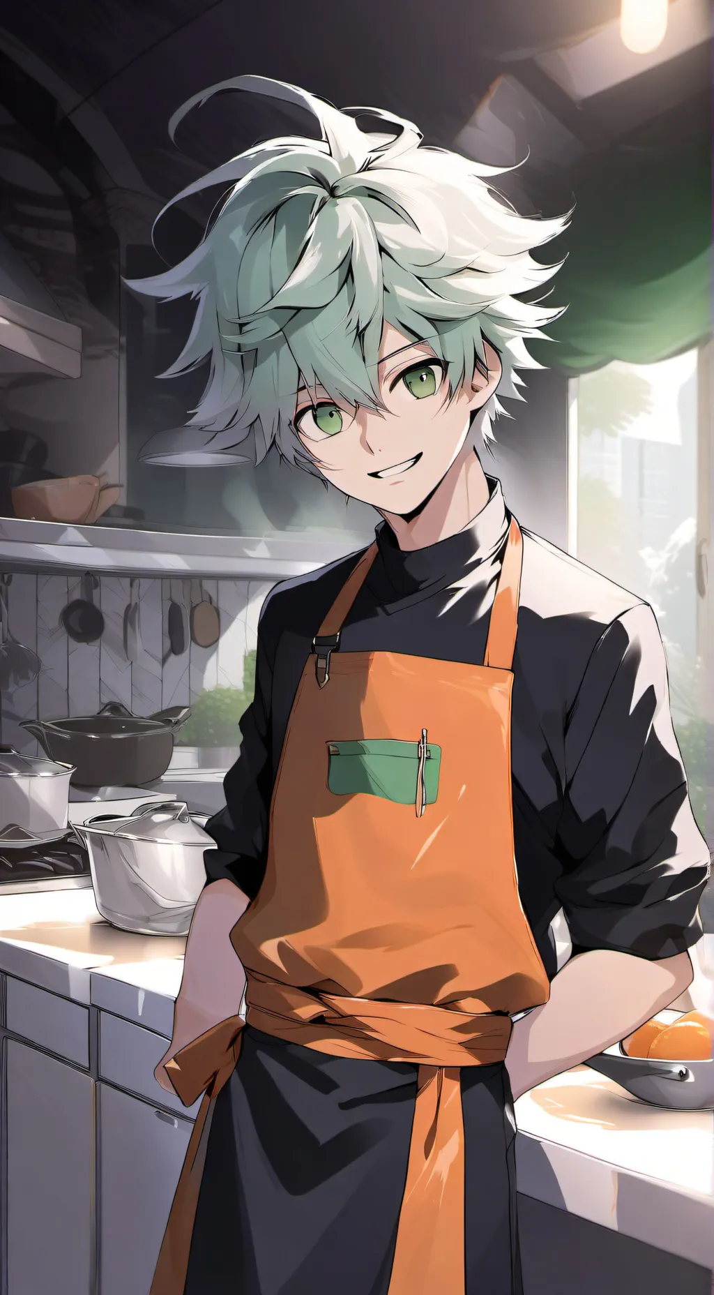 ai character: Sprout Seedly. background