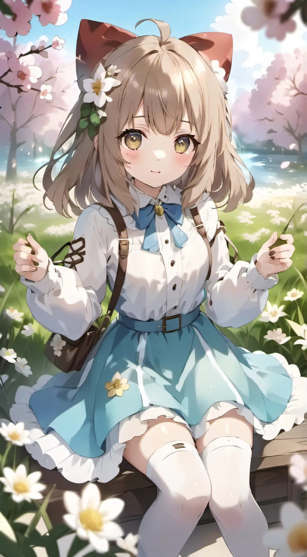 ai character: Lily background