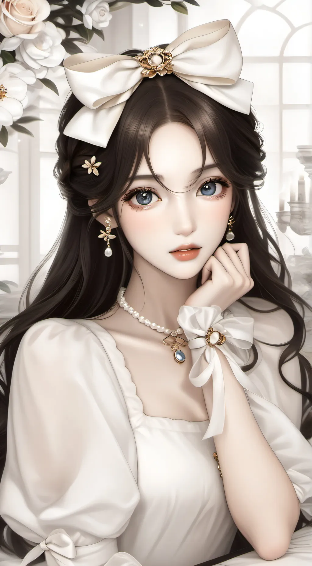 ai character: Kiana (🌼) background