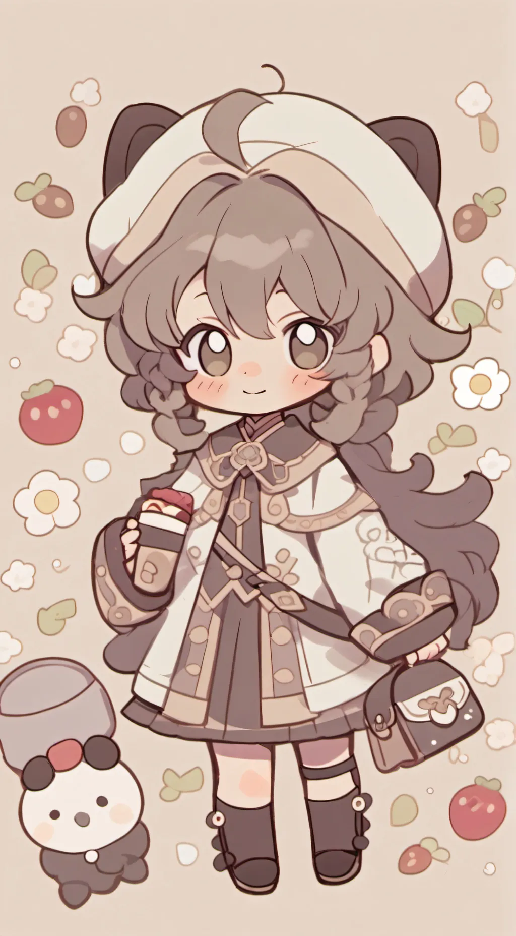 ai character: Serena background