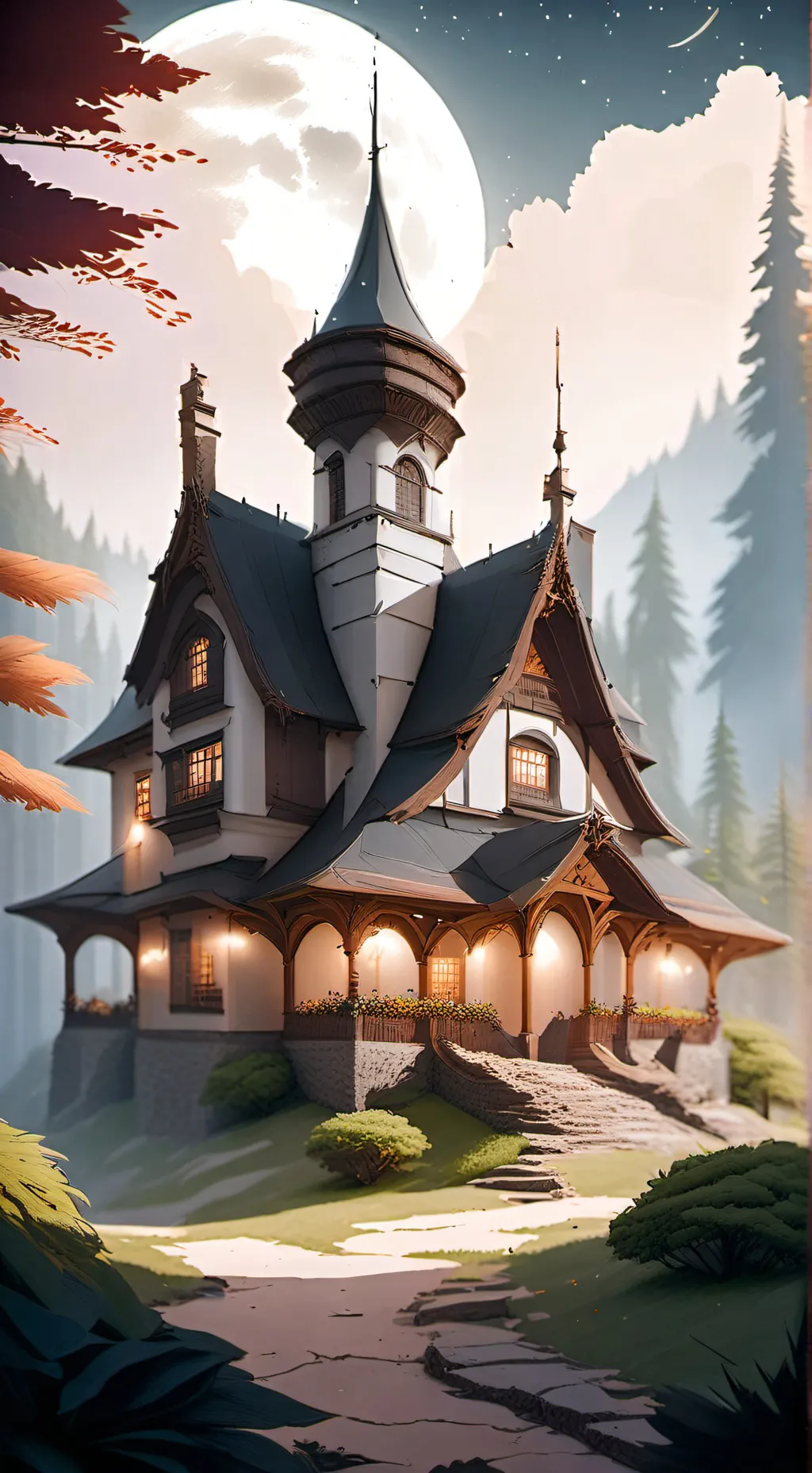 ai character: ❤️Kokushibo❤️ background