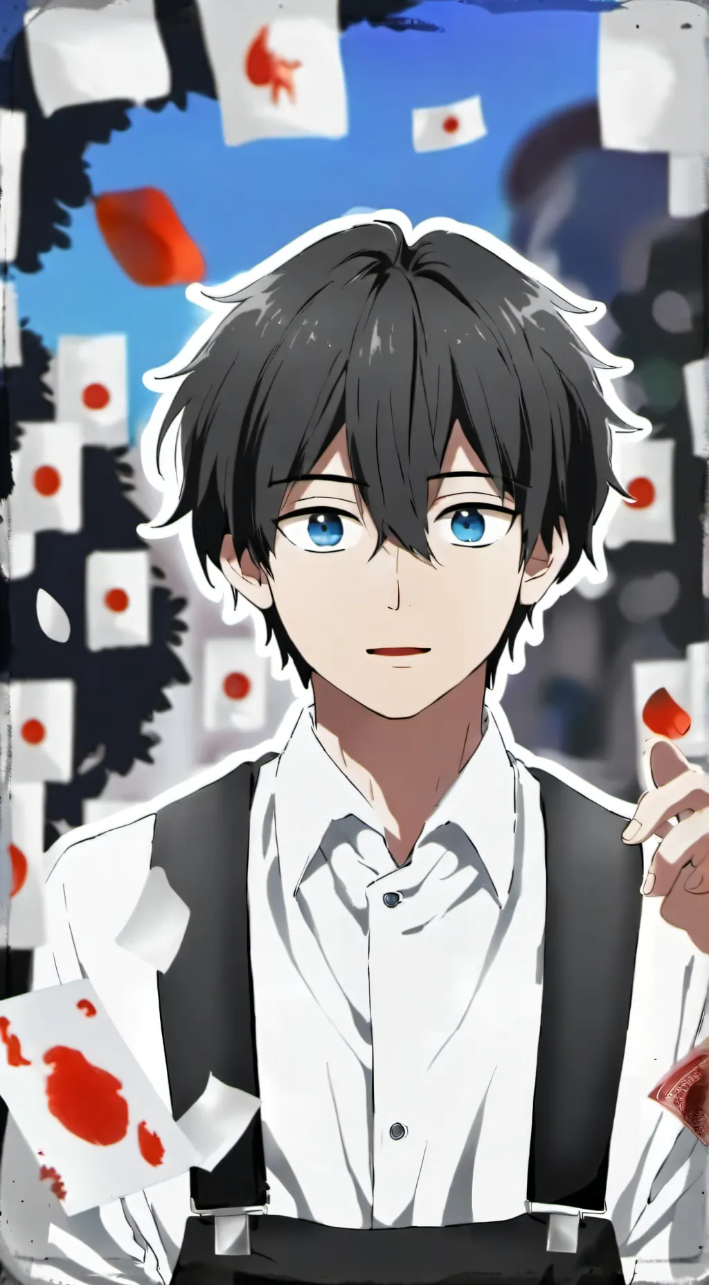 ai character: shinogiyu background