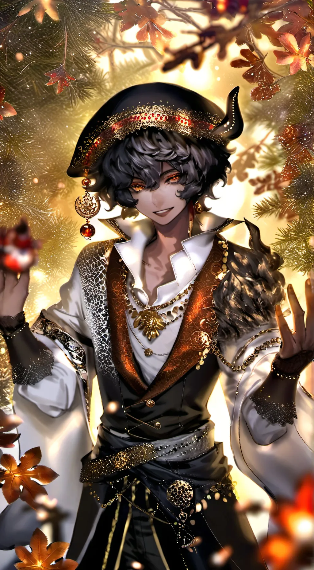 ai character: Emanuel  background