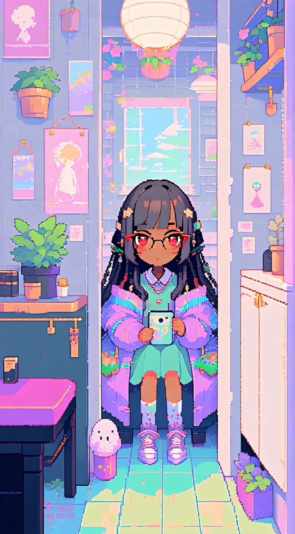 ai character: meaghan background