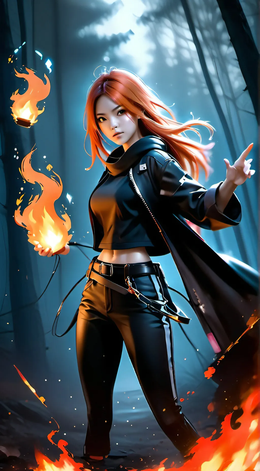 ai character: Maya Asharoken background