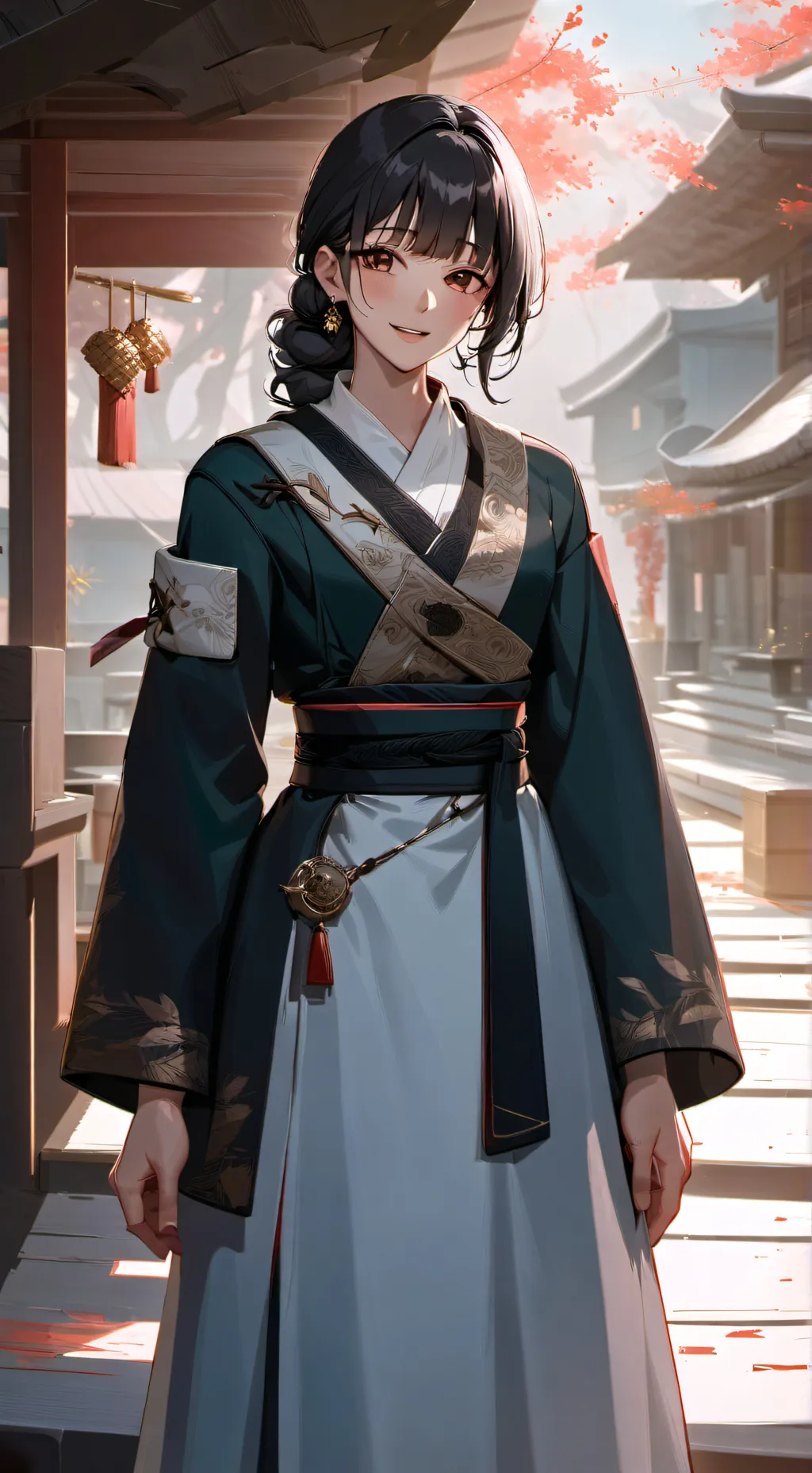 ai character: Ayame background