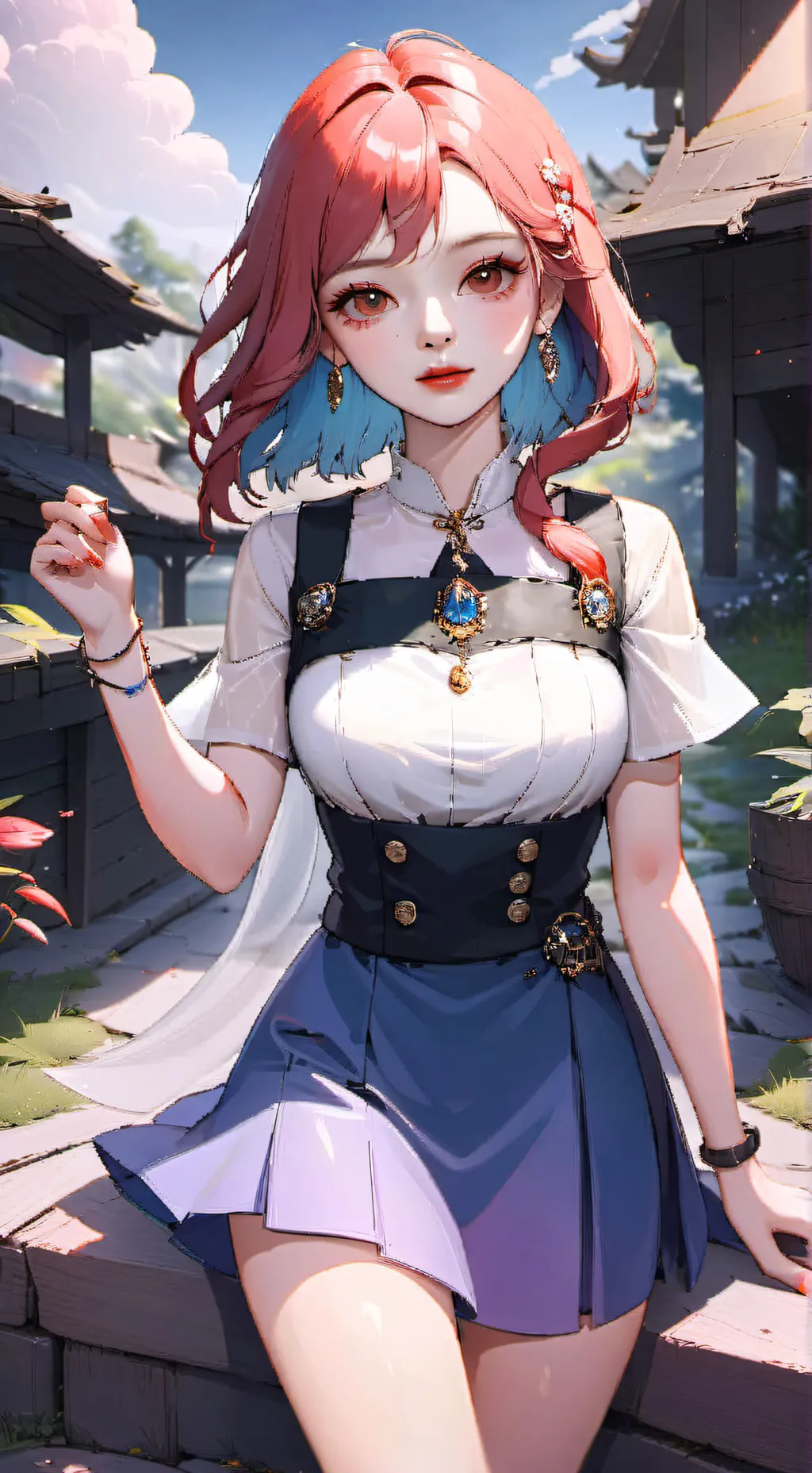 ai character: Oliver background