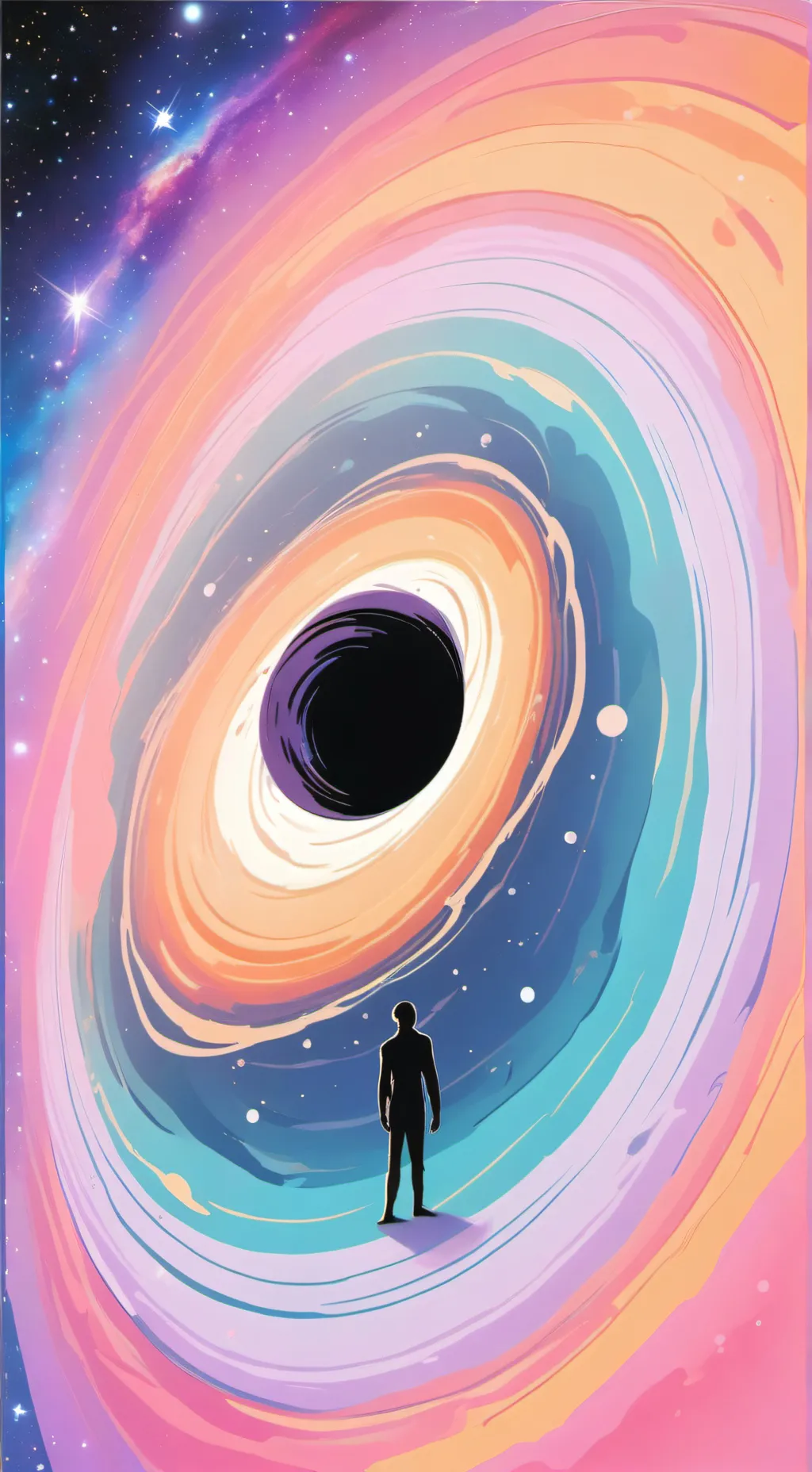 ai character: black hole  background