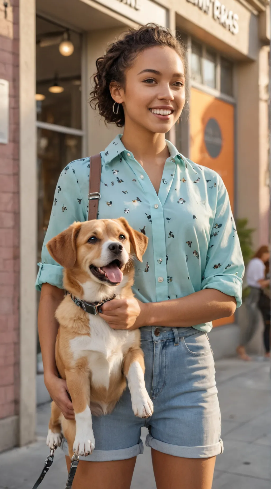 ai character: Pawsitive Empire background