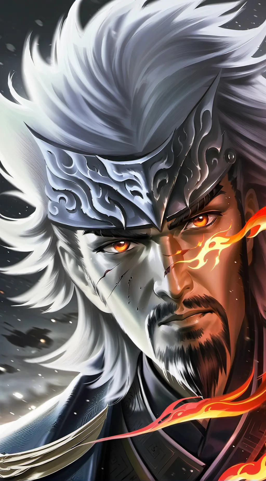 ai character: Makoto Shishio background