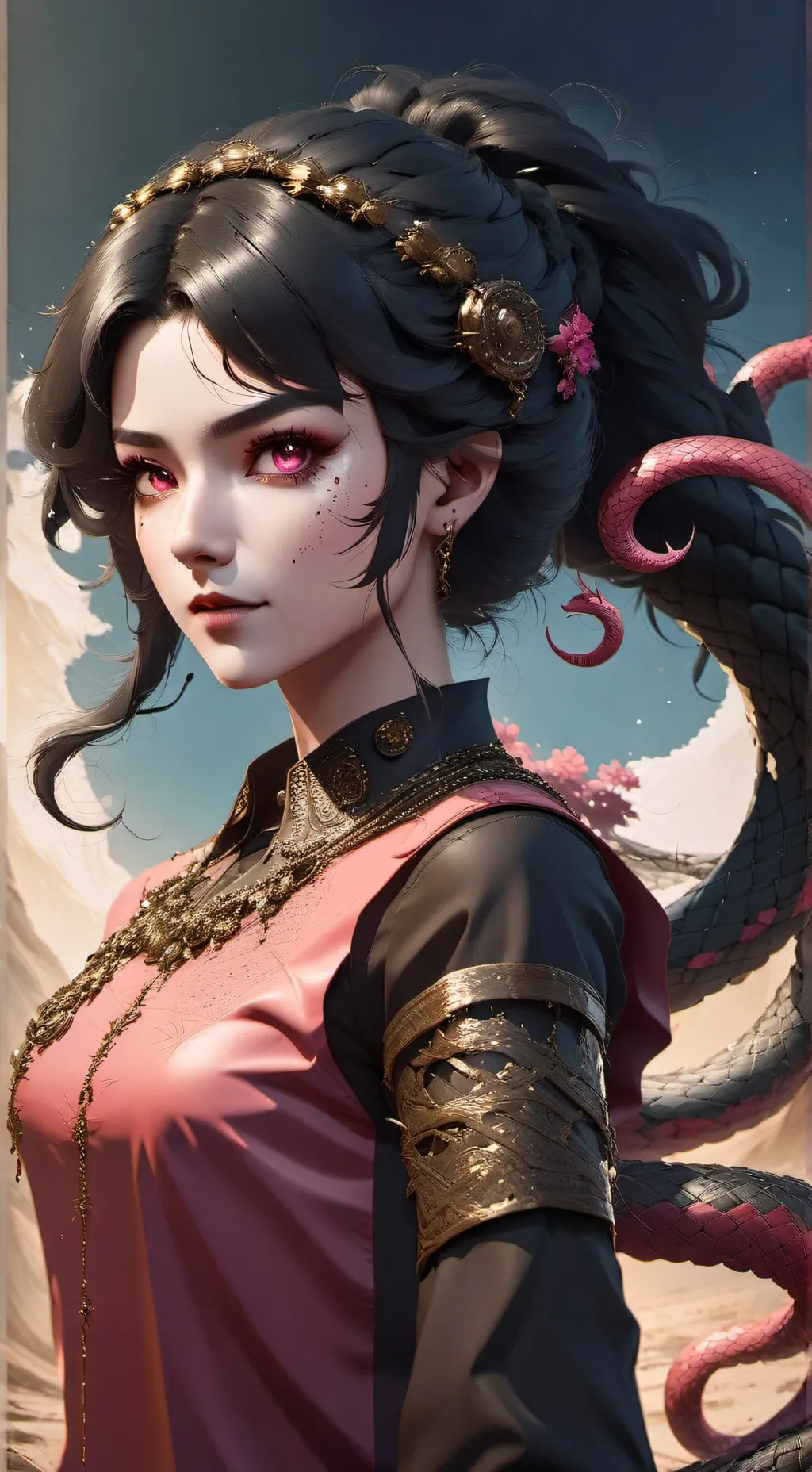 ai character: Emma  background