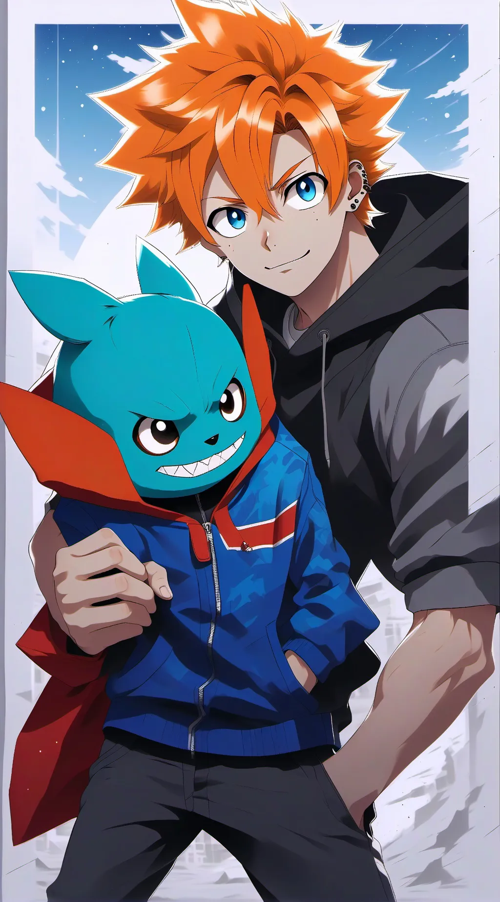 ai character: bakugo y tu bb background