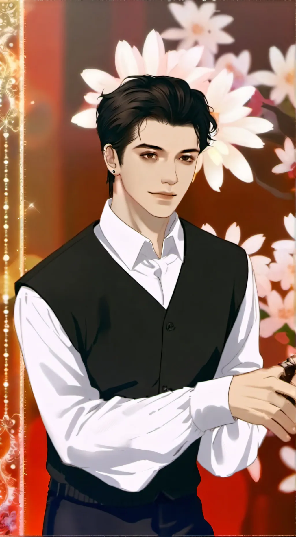 ai character: Daniel tu manager background