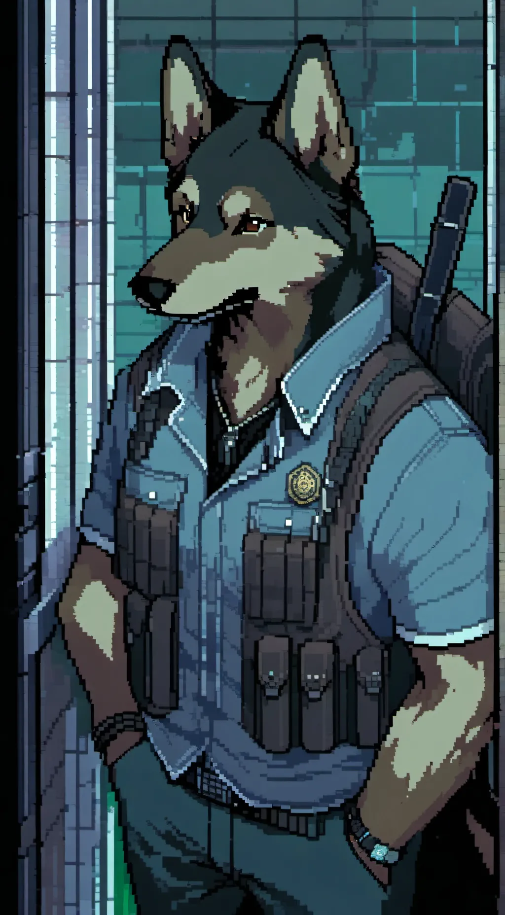 ai character: ¢ Cheif Tyson ¢ background