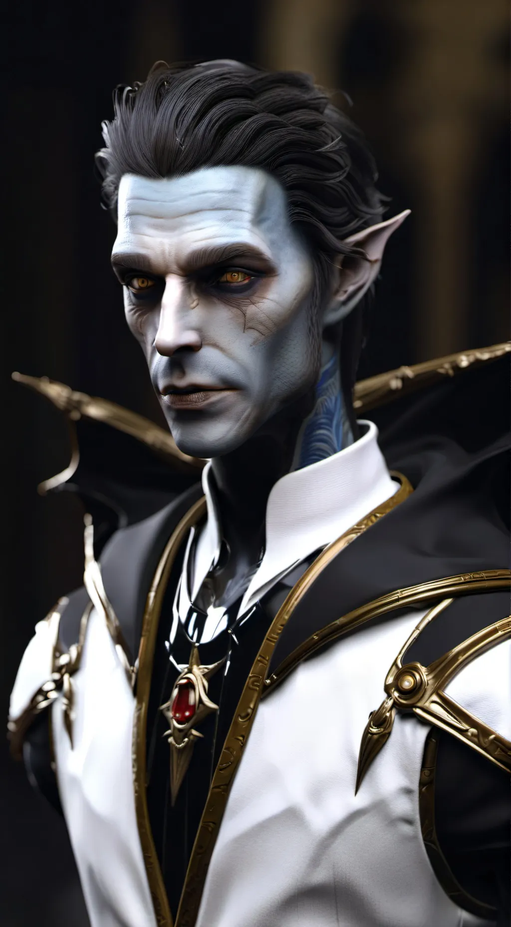 ai character: Janos Audron background