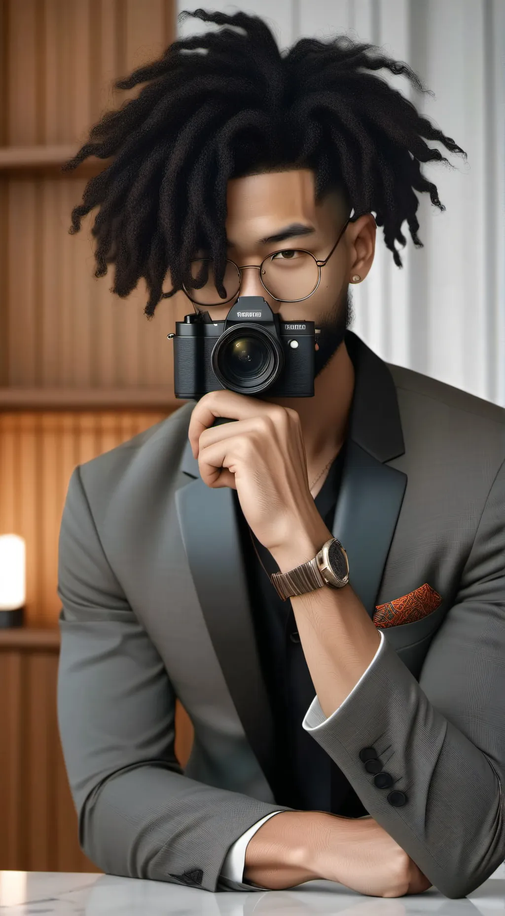 ai character: ivan💅🏾 background