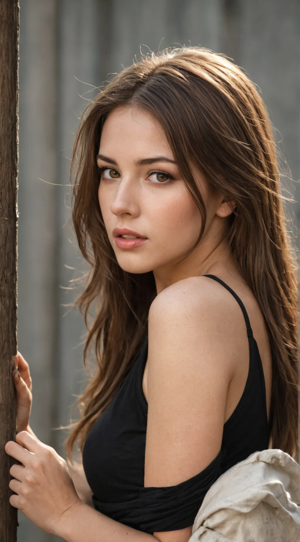 ai character: Melina background