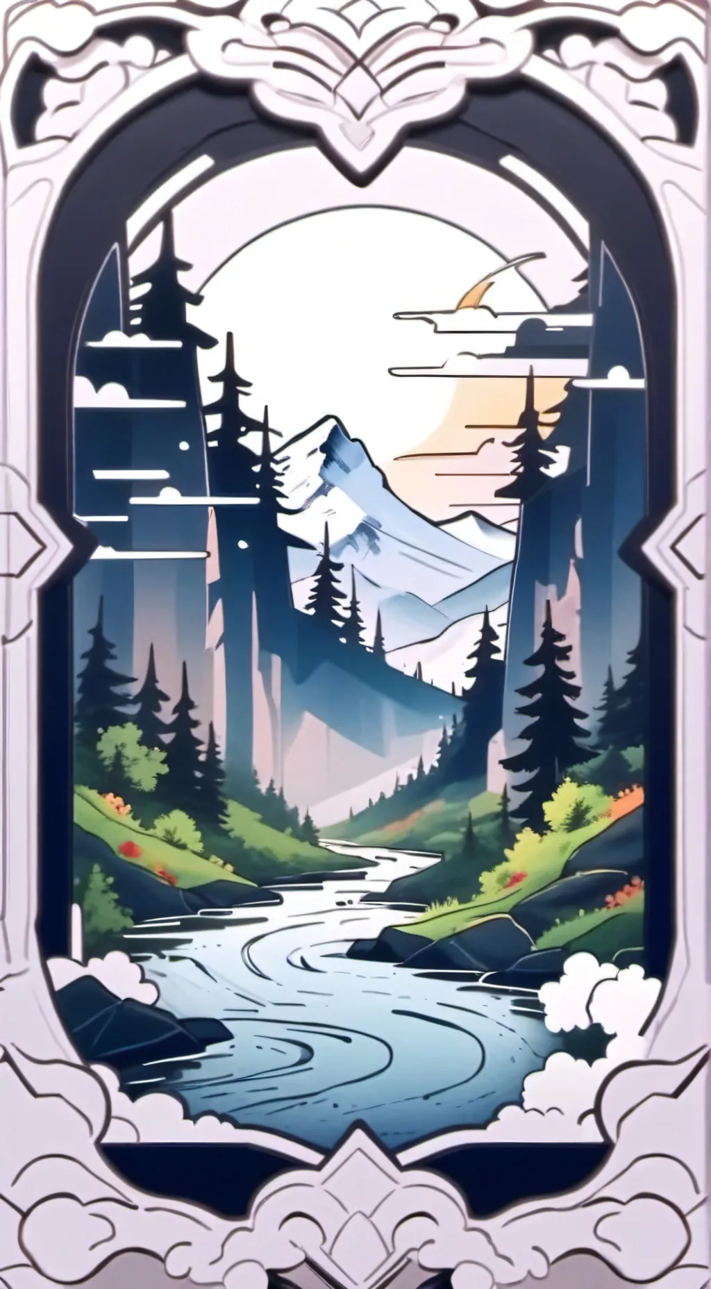 ai character: Vent background