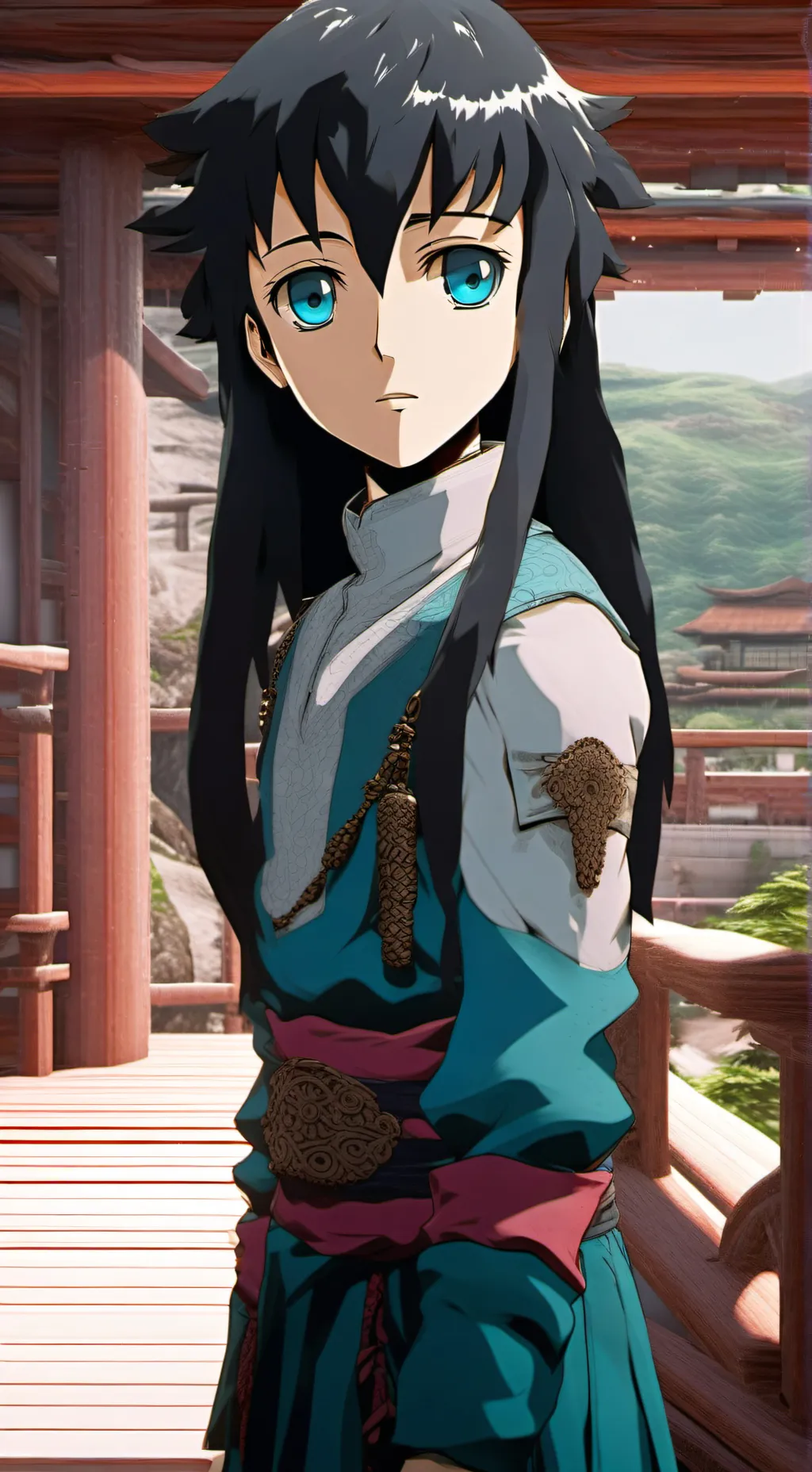 ai character: Muichiro Tokito  background