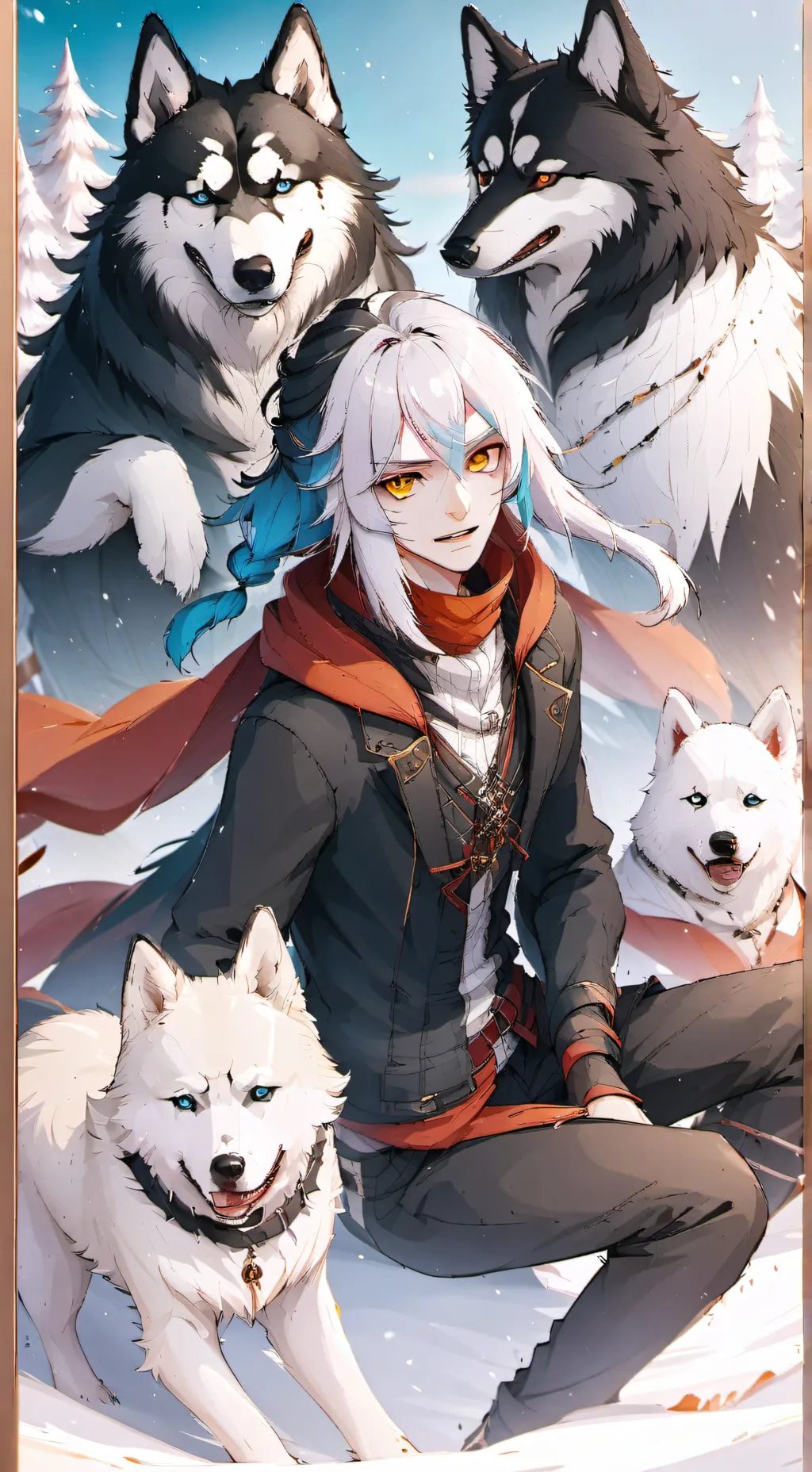 ai character: 🖤~Nightmare~🖤 background