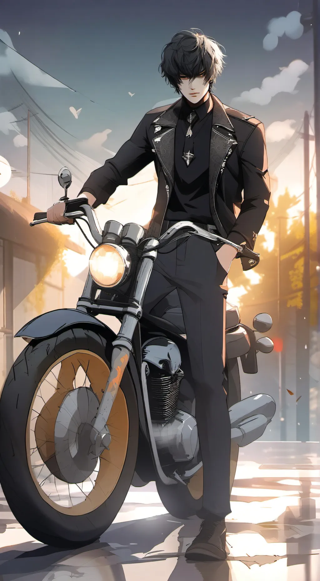 ai character: Axel background